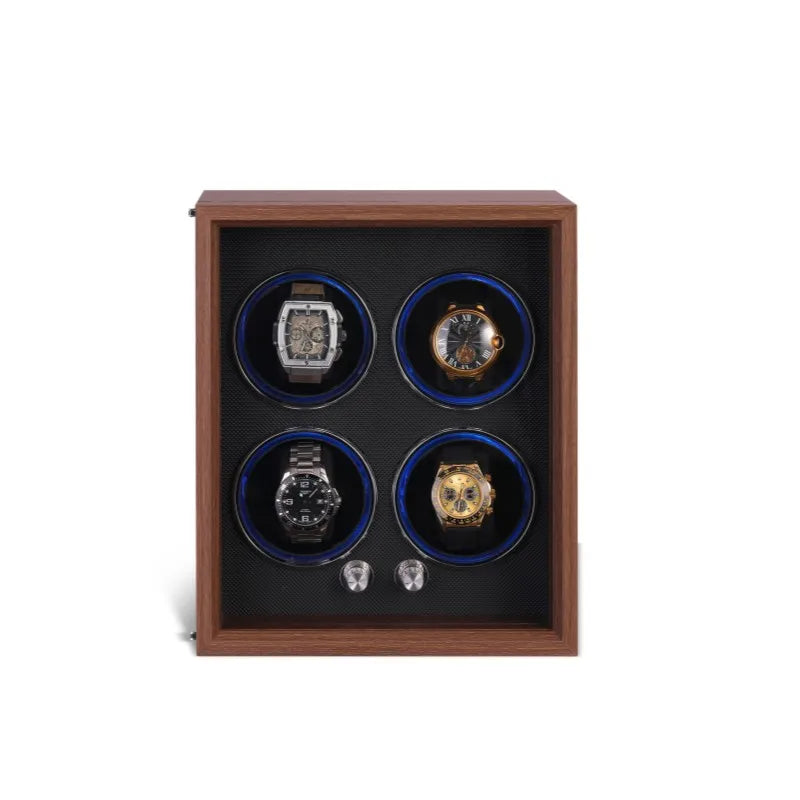 Orbis Wood Quad Watch Winder