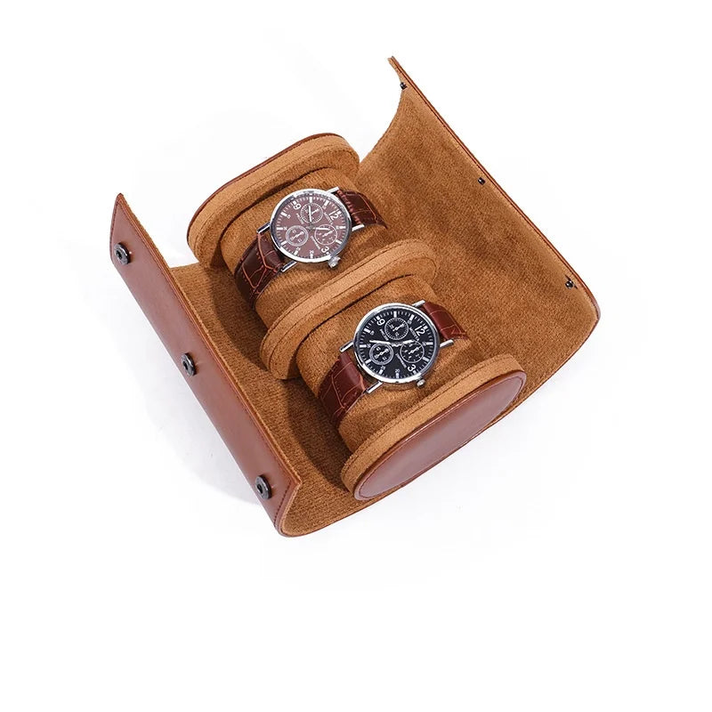 Nomad Leather Double Watch Roll