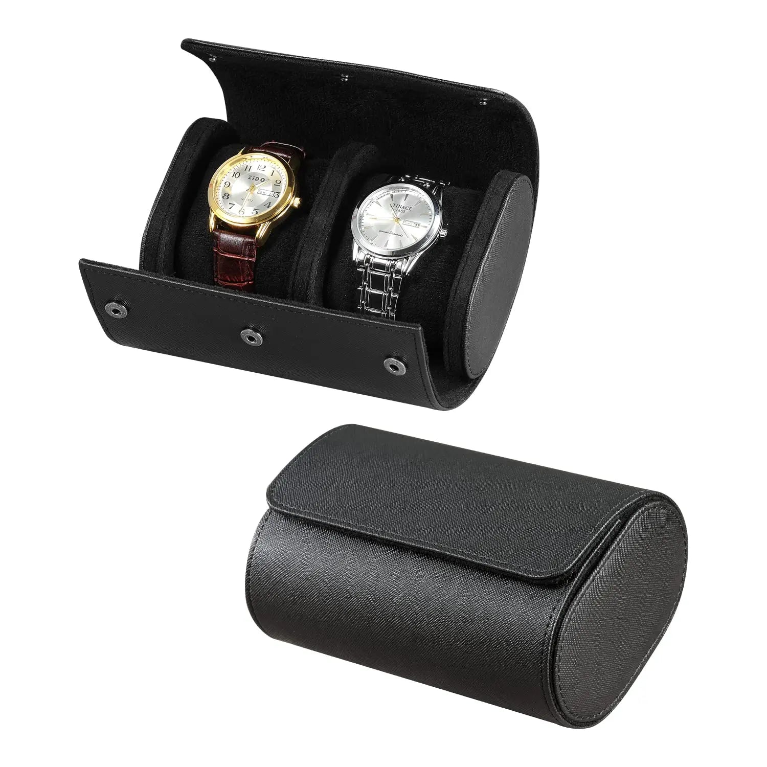 Orbit Leather Double Watch Roll