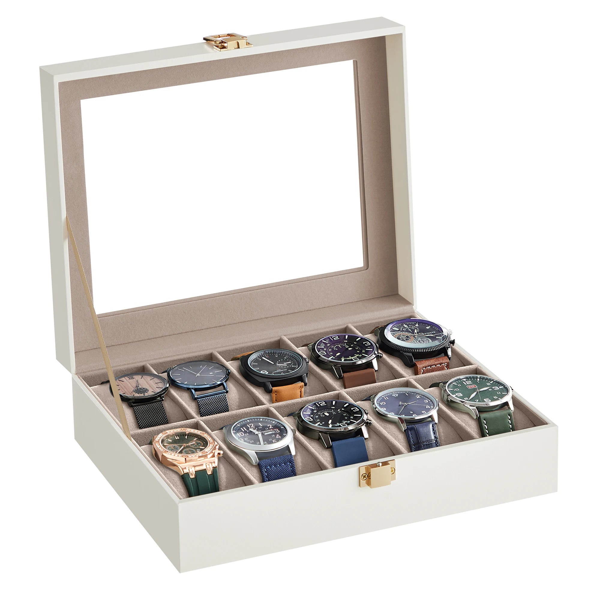 Seraph White 10-Watch Box