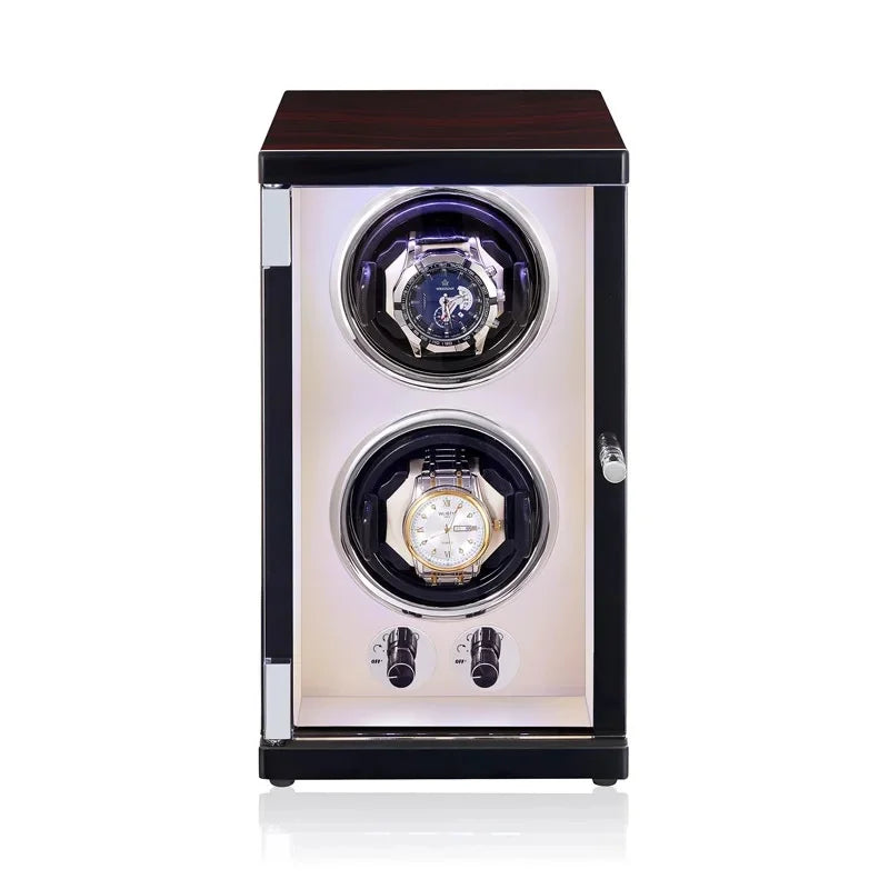 Bruno Vertical Luxury Double Watch Winder