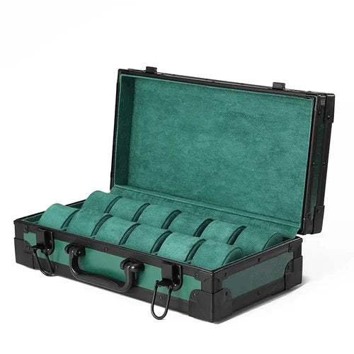 Imperial Luxury 12-Watch Suitcase
