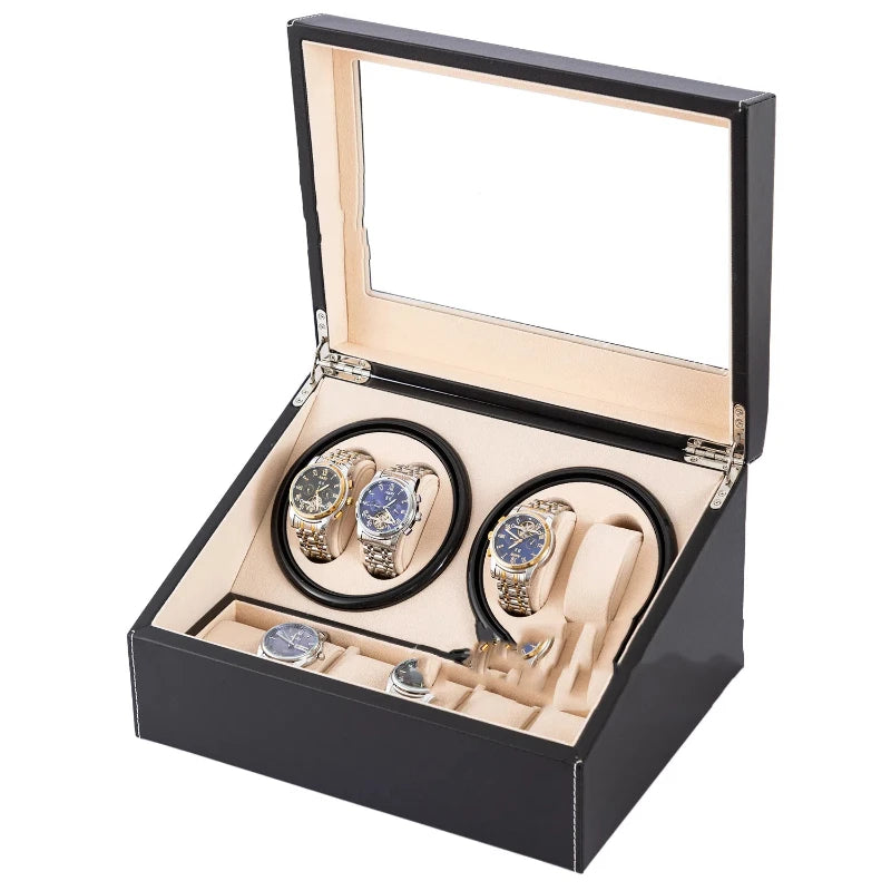 Nexa Wooden Quad Watch Winder