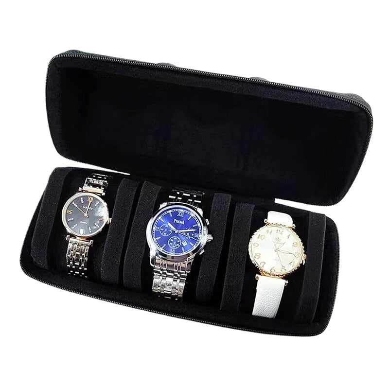 Jet Travel Triple Watch Case