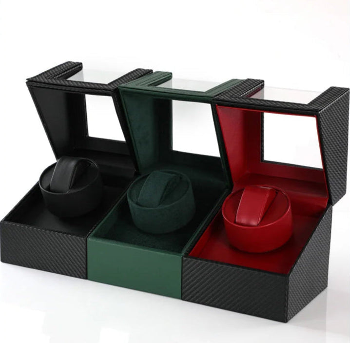 Flip Leather Single Watch Winder