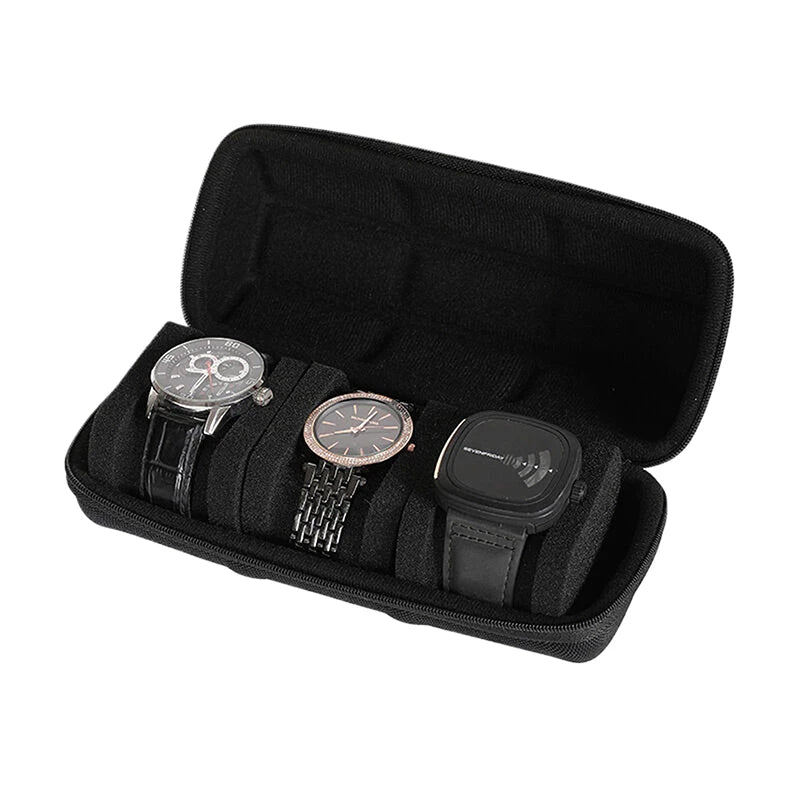 Jet Travel Triple Watch Case