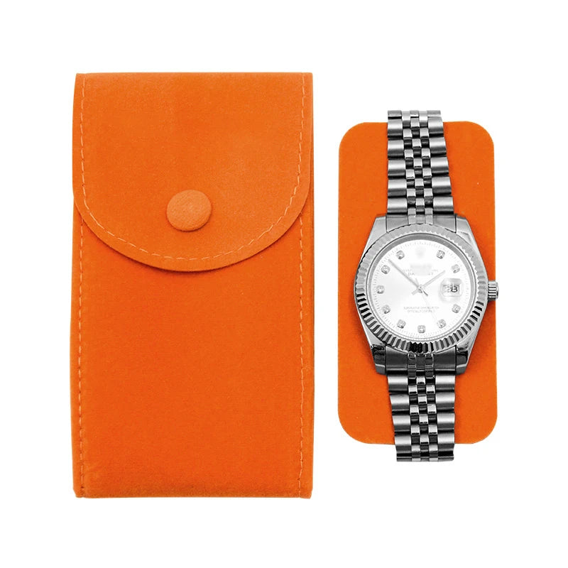 Solo Suede Leather Watch Pouch