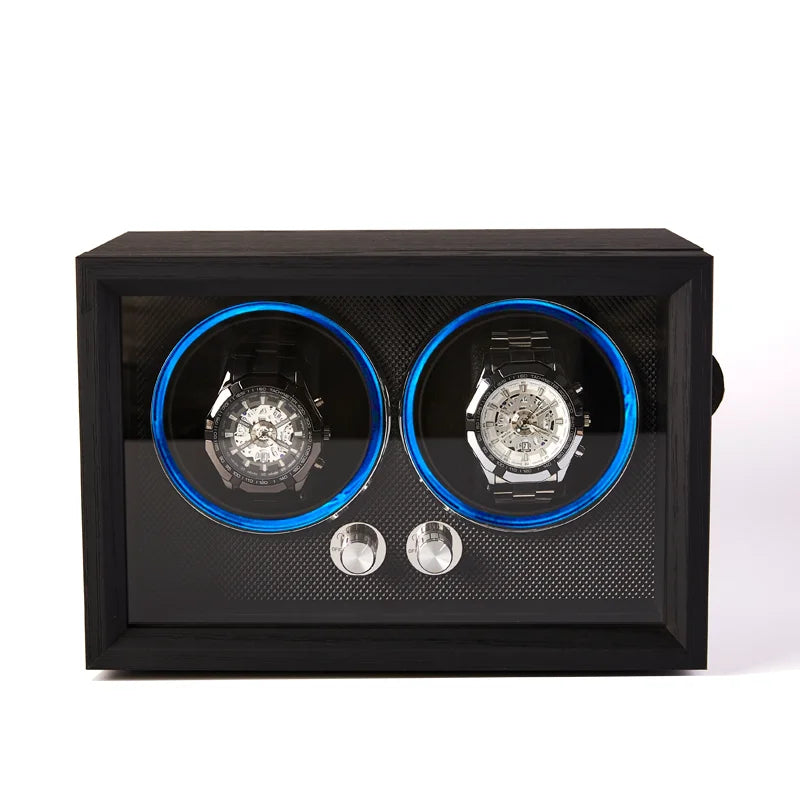 Orbis Wood Double Watch Winder