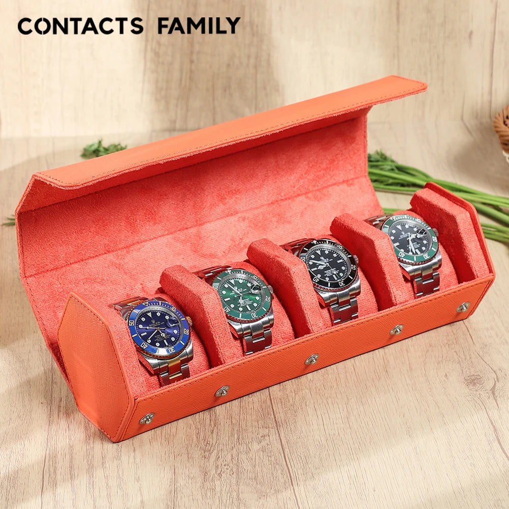 Hexagon Travel Quad Watch Case