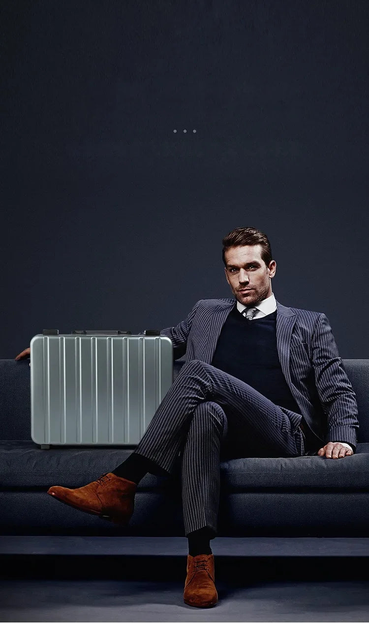 Imperial Luxury Aluminum Watch Suitcase