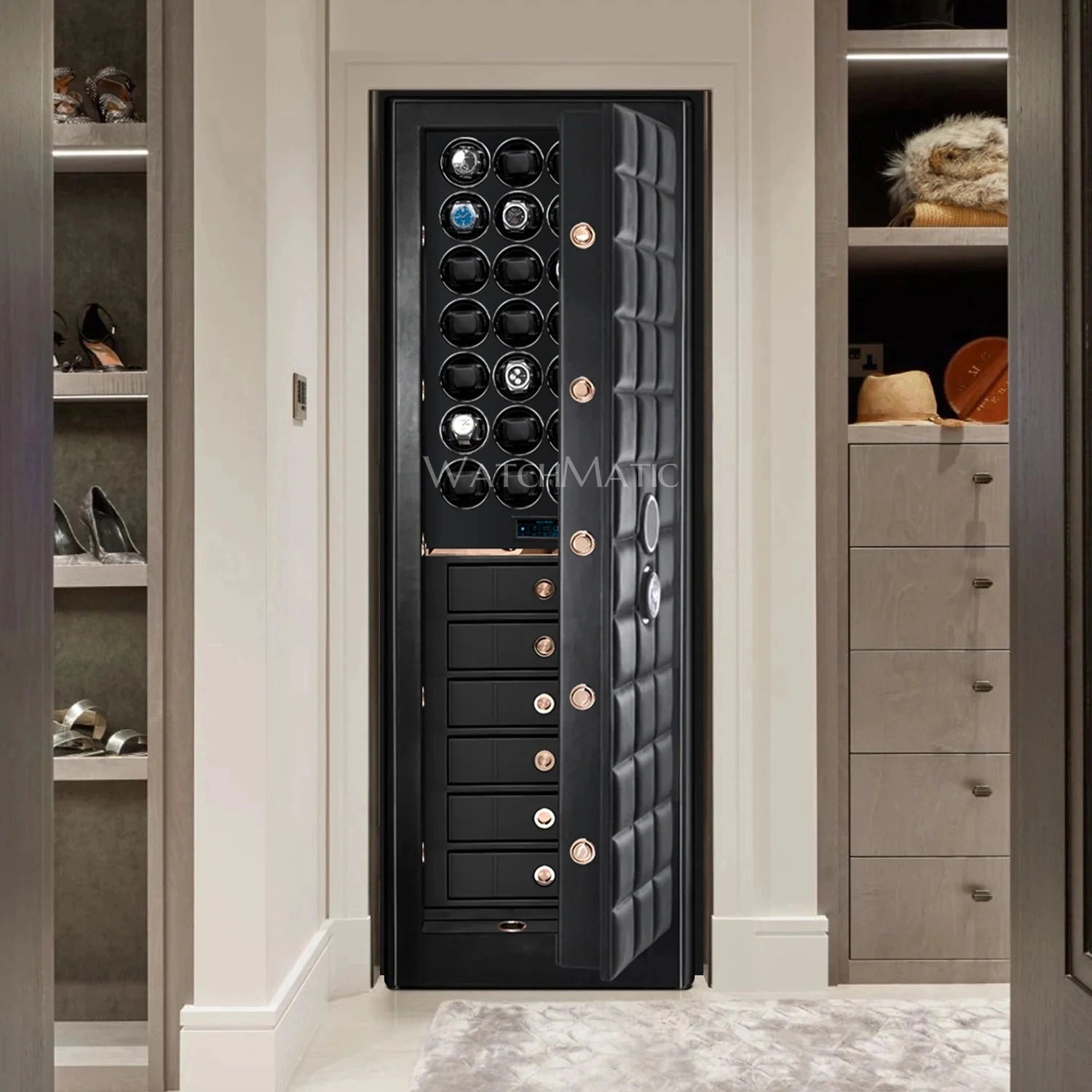 Titan Vault Serie – Uhrenbeweger-Tresor