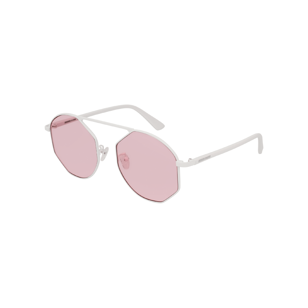 ALEXANDER MCQUEEN Geometric Women's Sunglasses MQ0146SA - 30002805004 - WatchMatic