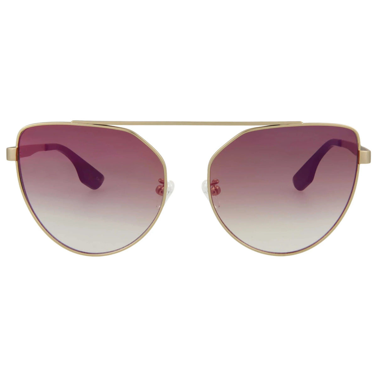 ALEXANDER MCQUEEN Pink Mirror Cat Eye Women's Sunglasses MQ0075S - 30001295003 - WatchMatic