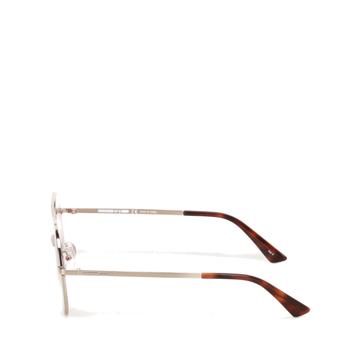 ALEXANDER MCQUEEN Round Women's Sunglasses MQ0138S - 30002781003 - WatchMatic