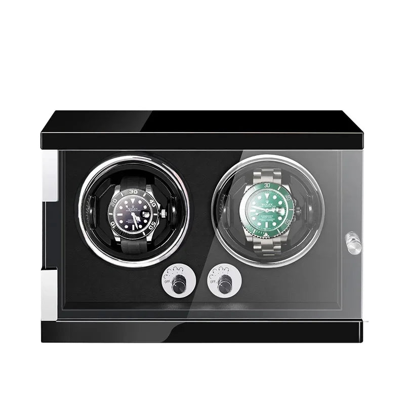 Bruno Black Luxury Watch Winder - WatchMatic