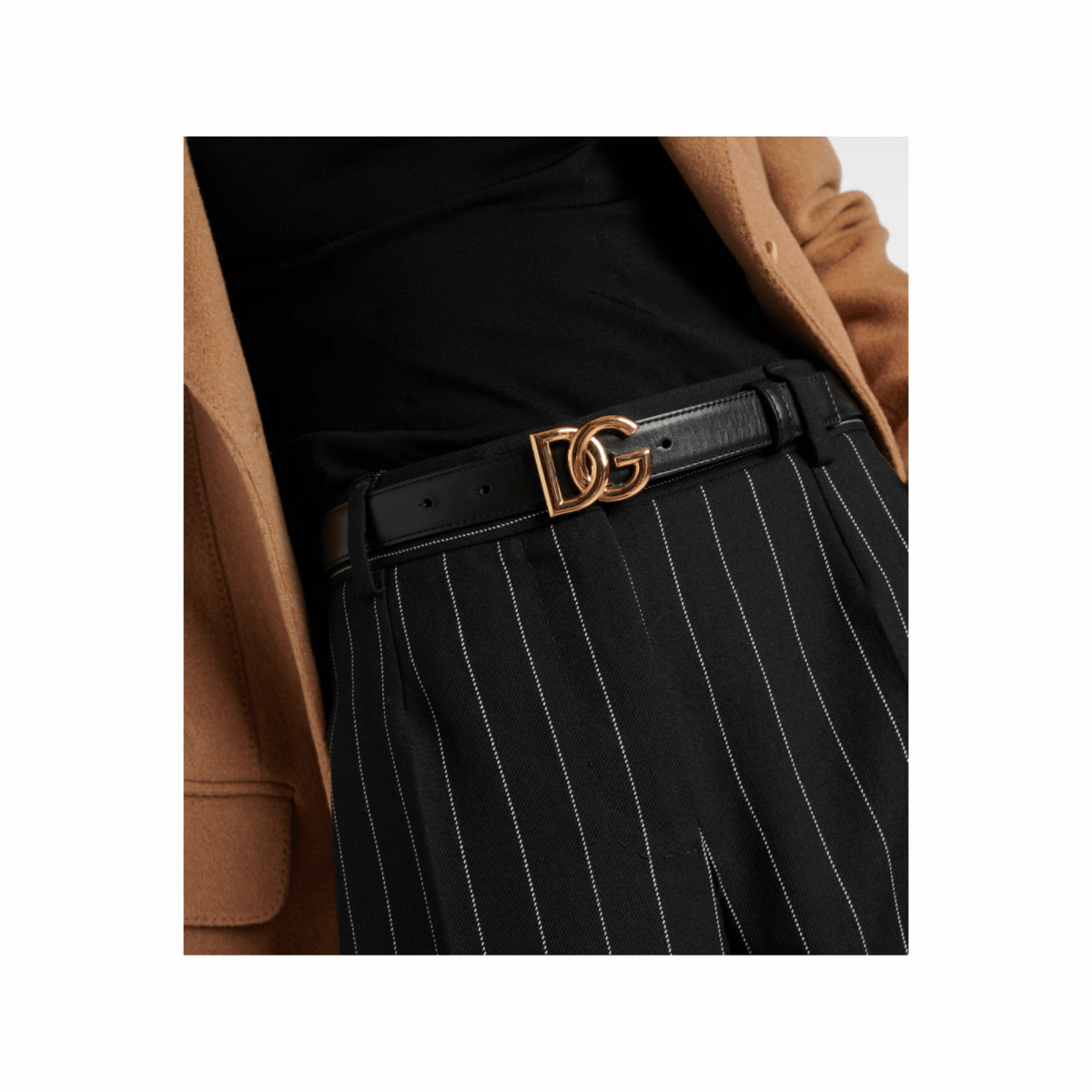 Calfskin Belt with DG Logo - WatchMatic
