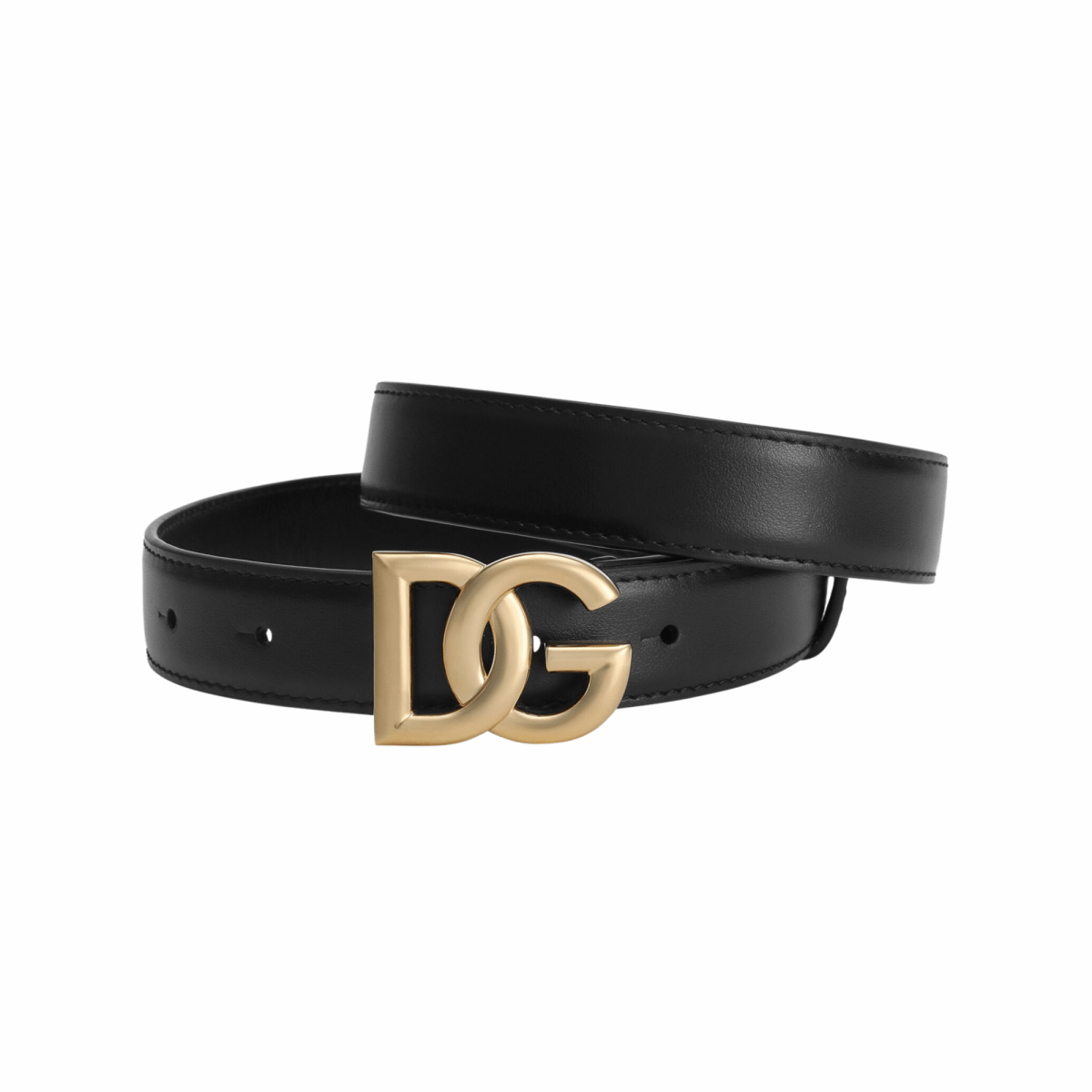 Calfskin Belt with DG Logo - WatchMatic