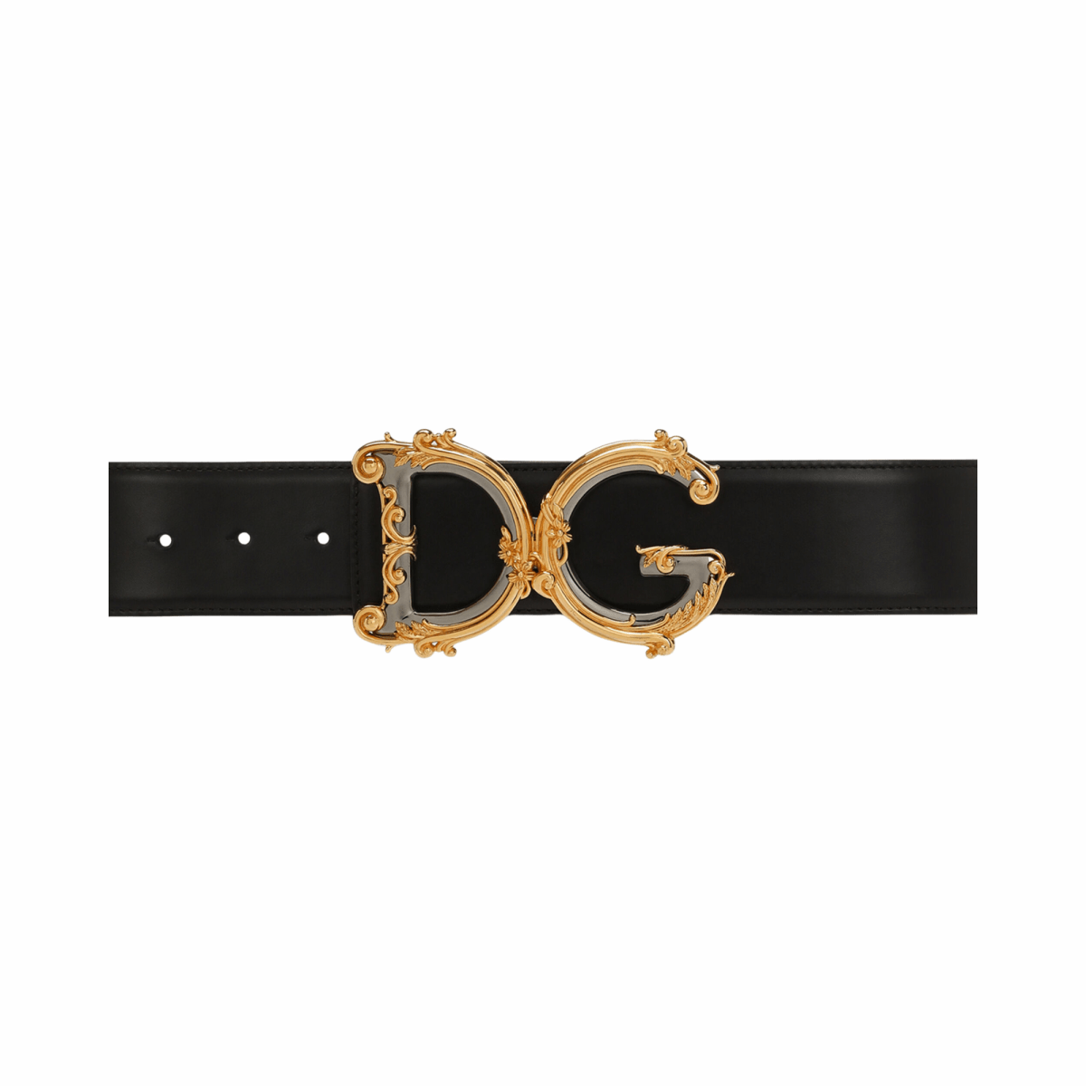 Calfskin Belt with DG Logo - WatchMatic