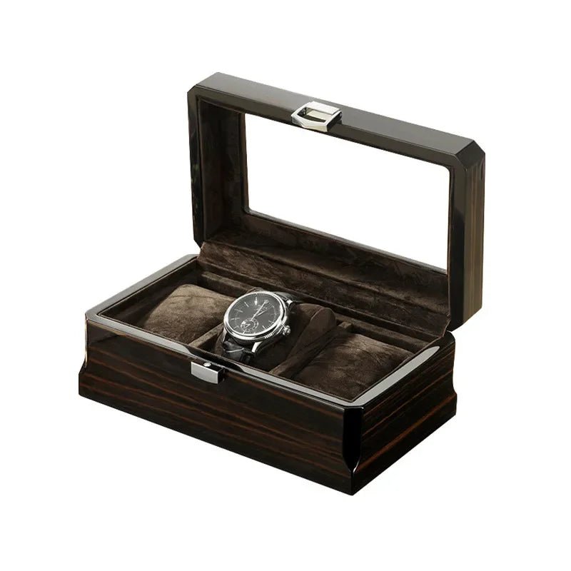 Cedro Wood Grain 3 - Watch Box - WatchMatic