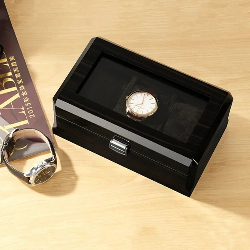 Cedro Wood Grain 3 - Watch Box - WatchMatic