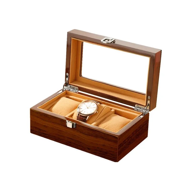 Cedro Wood Grain 3 - Watch Box - WatchMatic