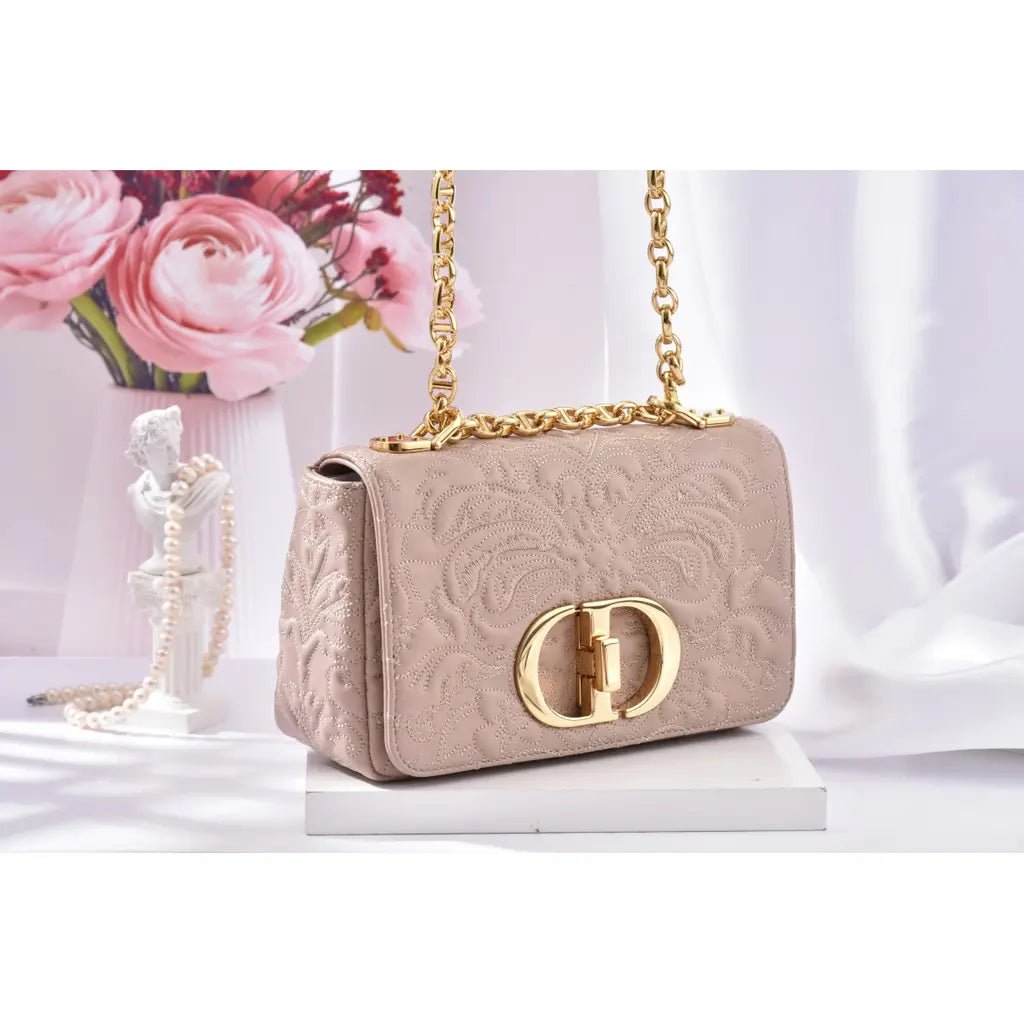Dior Caro Leather Handbag - WatchMatic