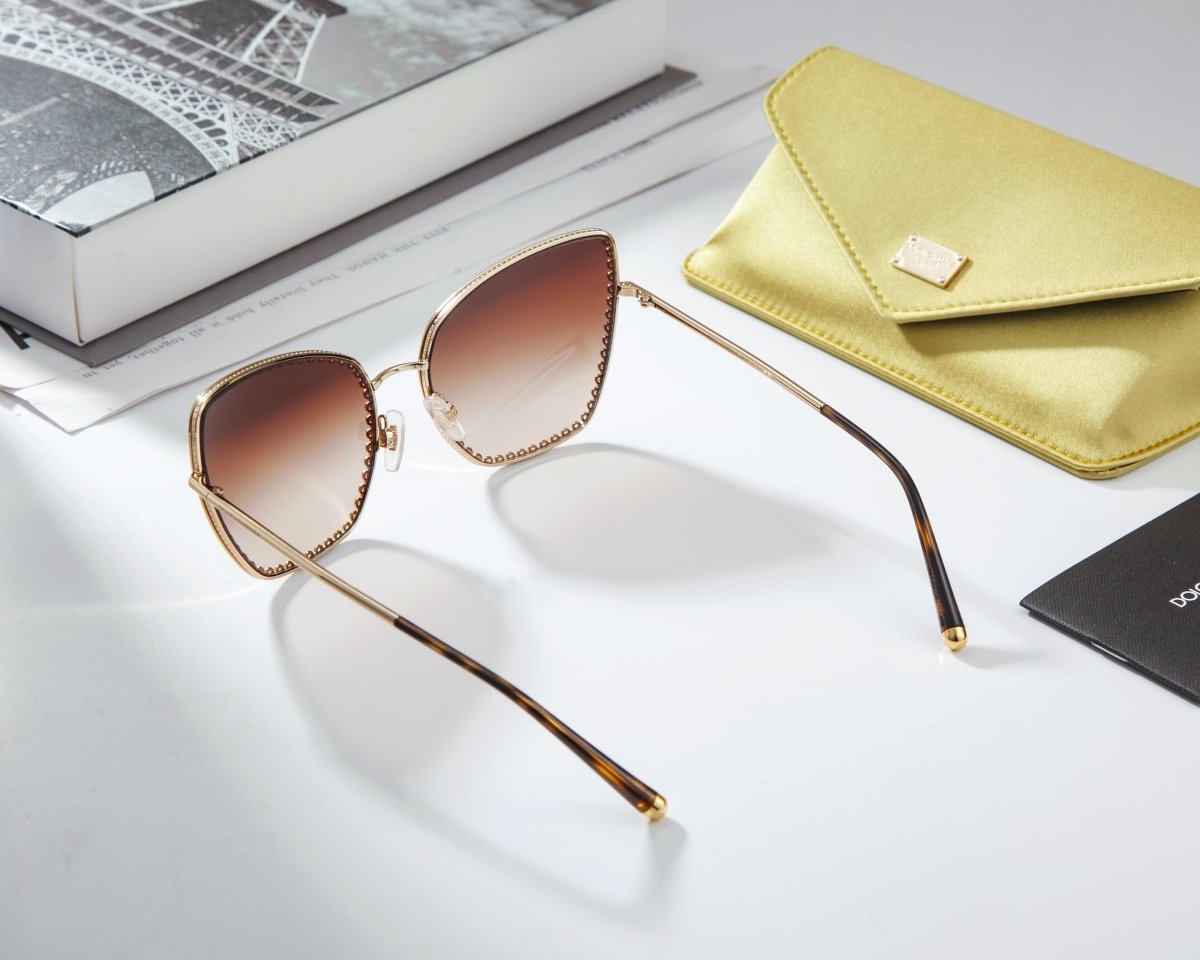 DOLCE & GABBANA Cat - Eye Women's Sunglasses DG2212 - WatchMatic
