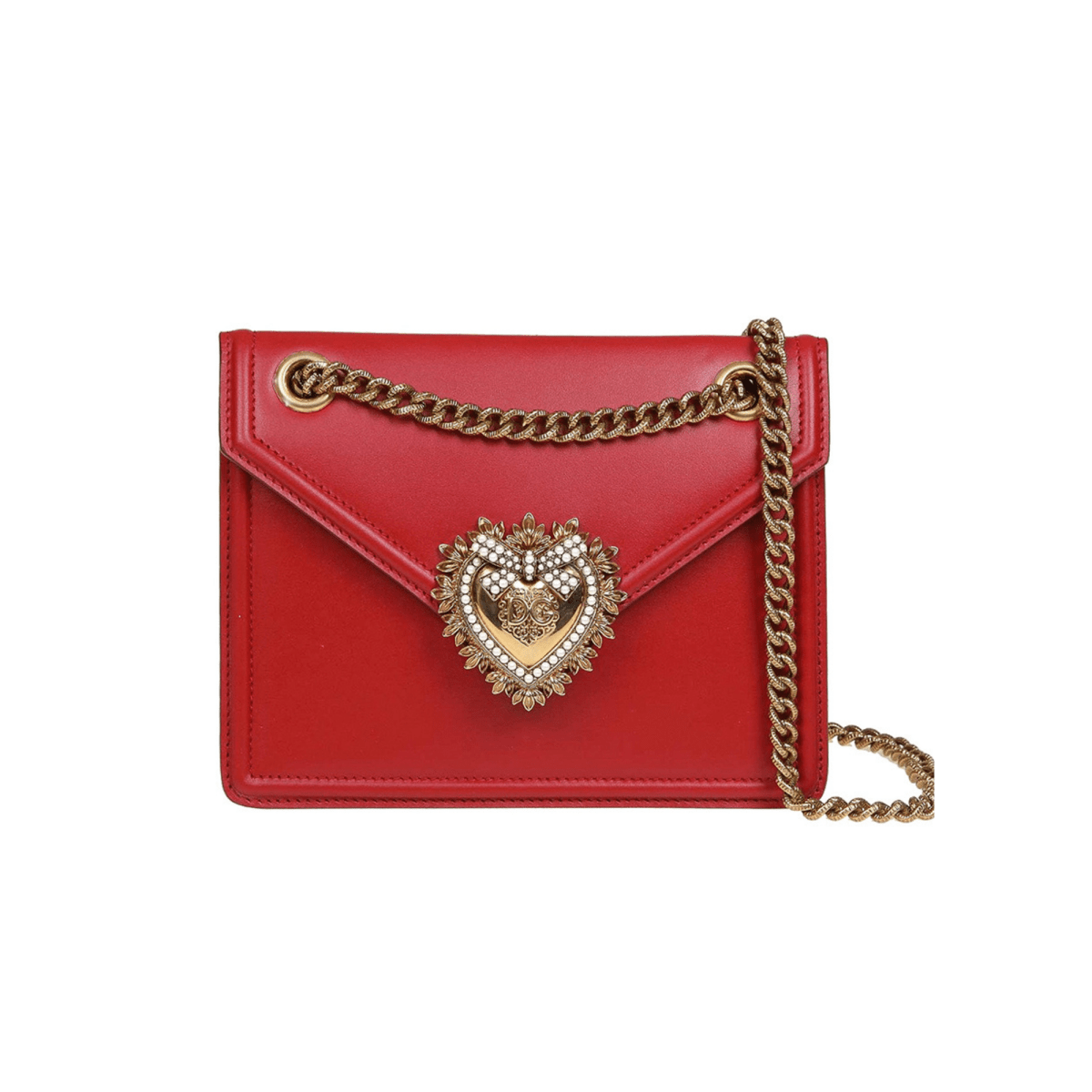 DOLCE & GABBANA Devotion Calfskin Medium Women's Bag BB6641AV89387124 - WatchMatic