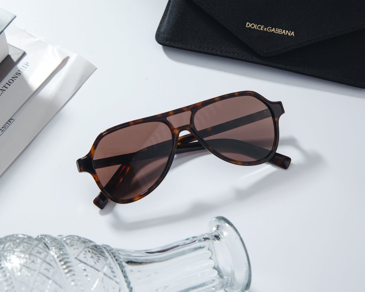DOLCE & GABBANA Women's Cat - Eye Sunglasses 0DG4355 502/73 3N - WatchMatic