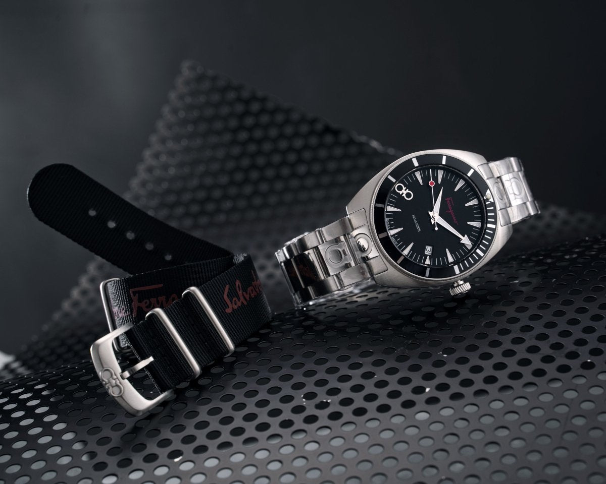 FERRAGAMO Experience Bracelet Men's Watch  - WatchMatic