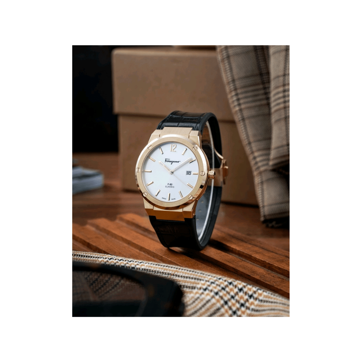 FERRAGAMO F - 80 Limited Men's Watch SFDT02021 - WatchMatic