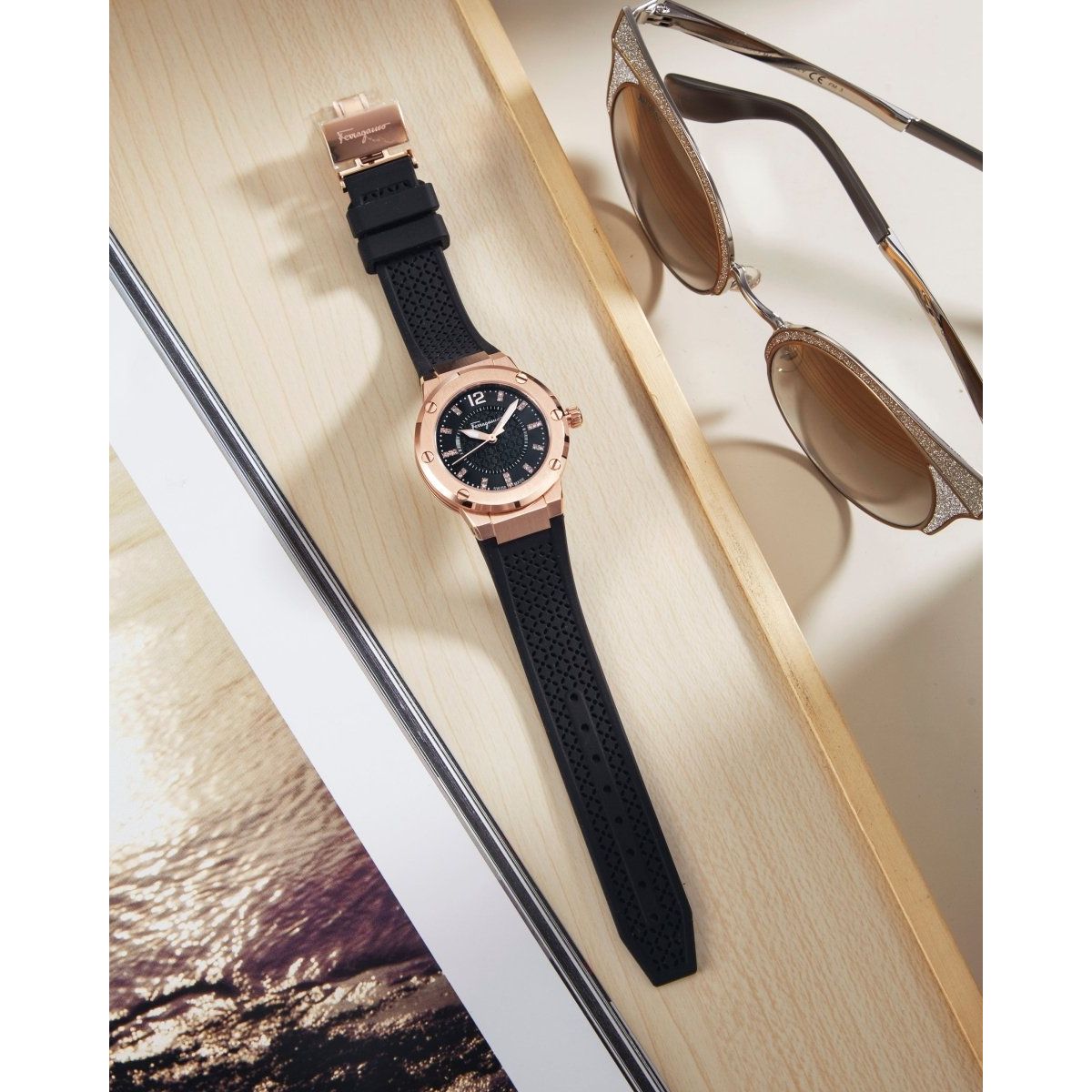 FERRAGAMO F - 80 Women's Watch SFUL00624 - WatchMatic