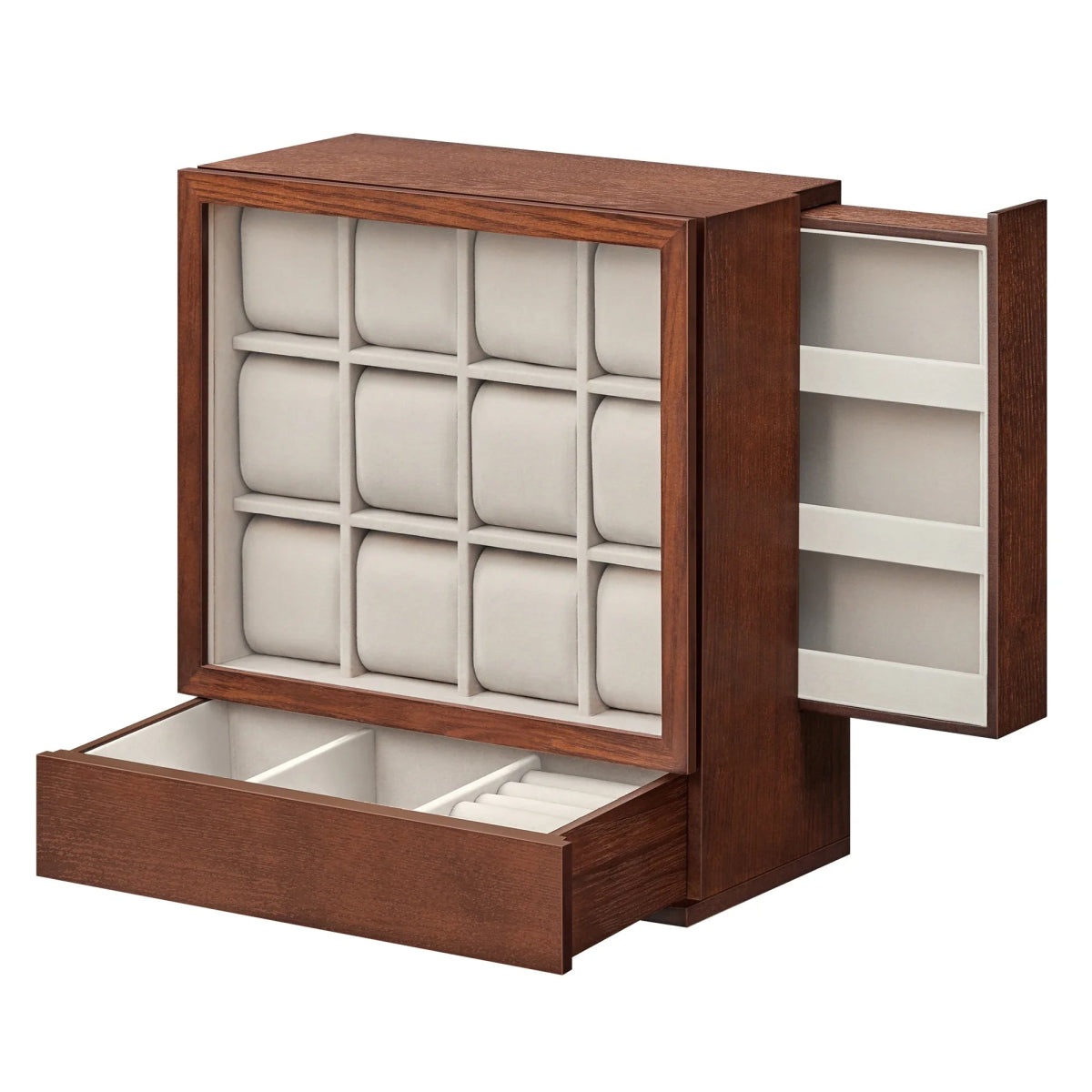 Formo Wooden 12 - Watch Box - WatchMatic
