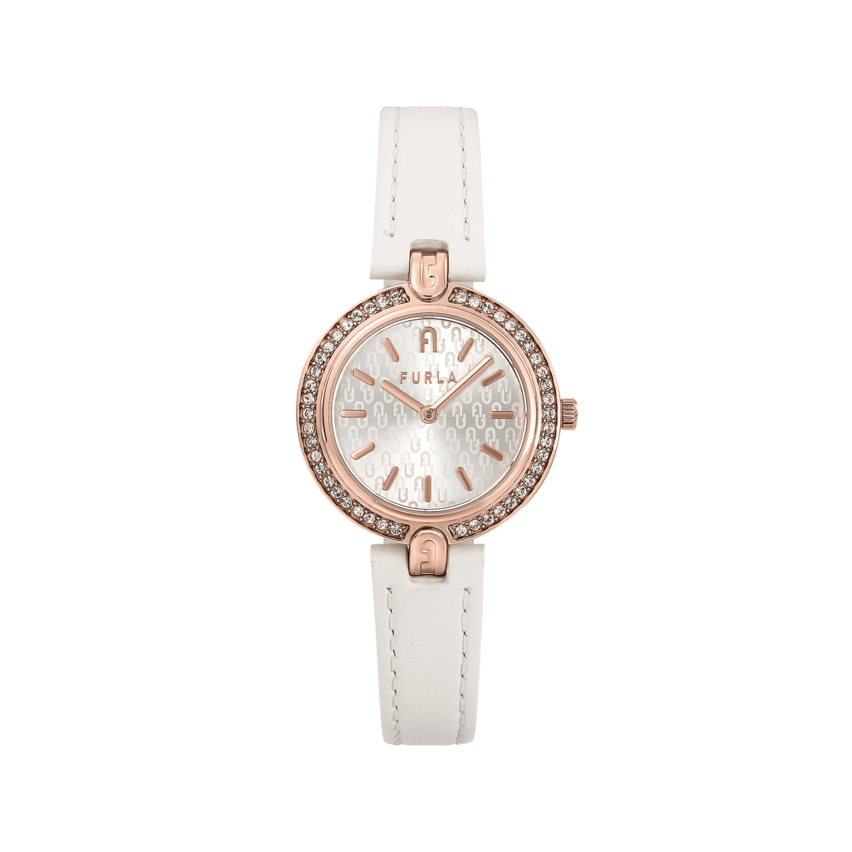 FURLA Logo Links Rose Gold Gift Set Women's Bracelet FGWJ001BU - WatchMatic