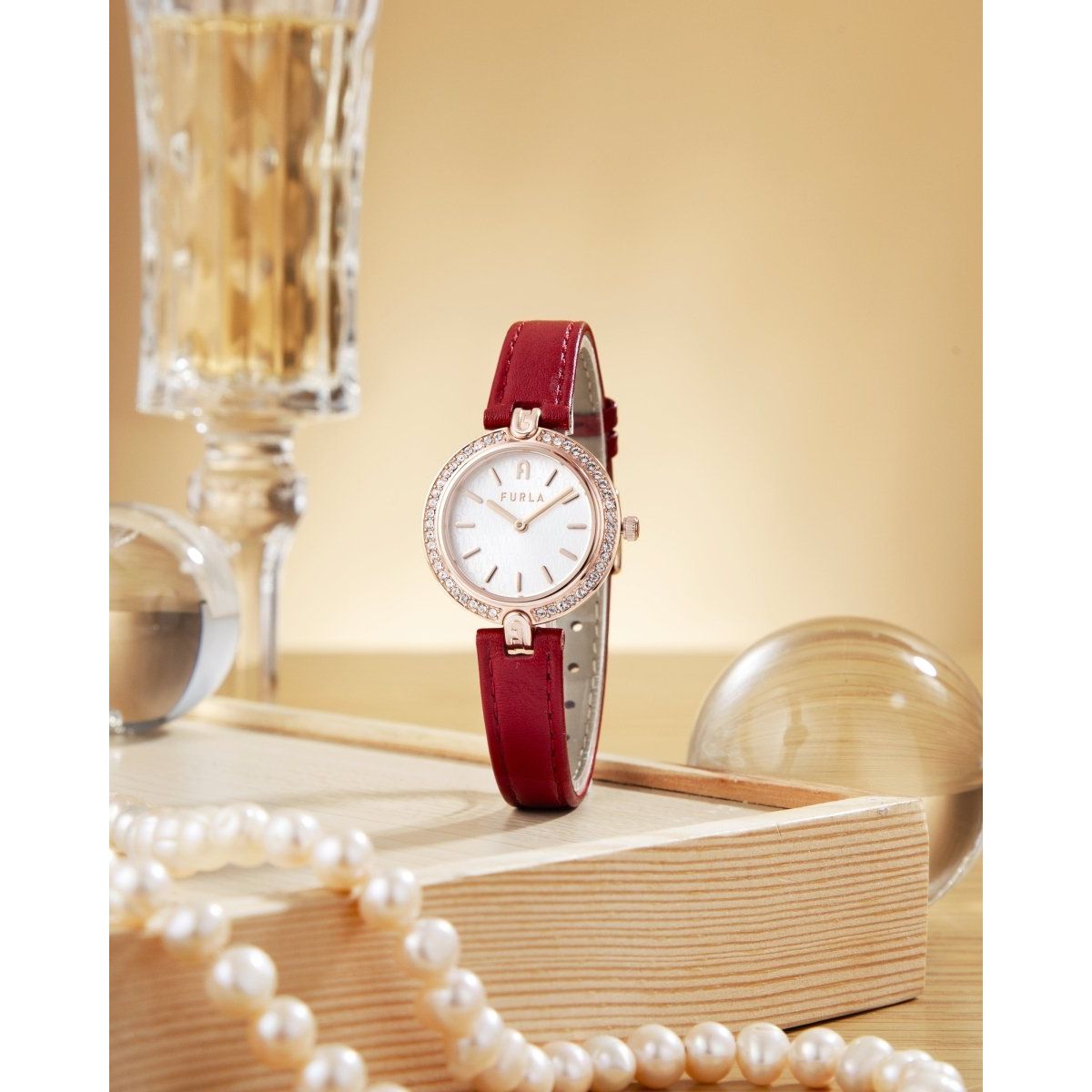 FURLA Logo Links Women's Watch WW00006005L3 - WatchMatic