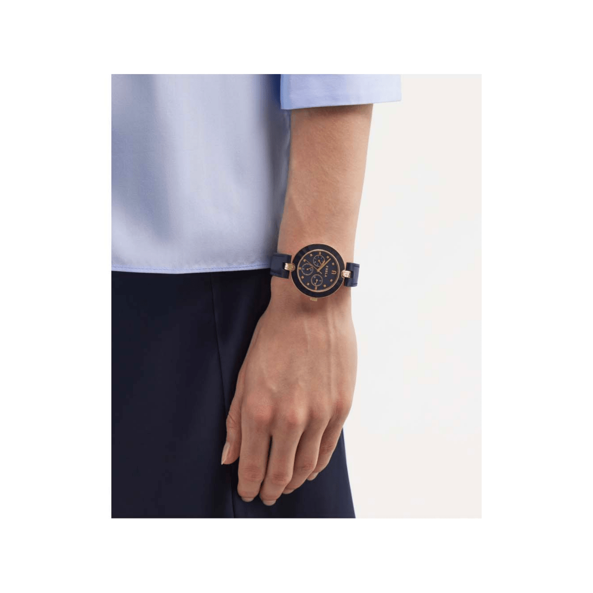 FURLA Logo Links Women's Watch WW00030011L2 - WatchMatic