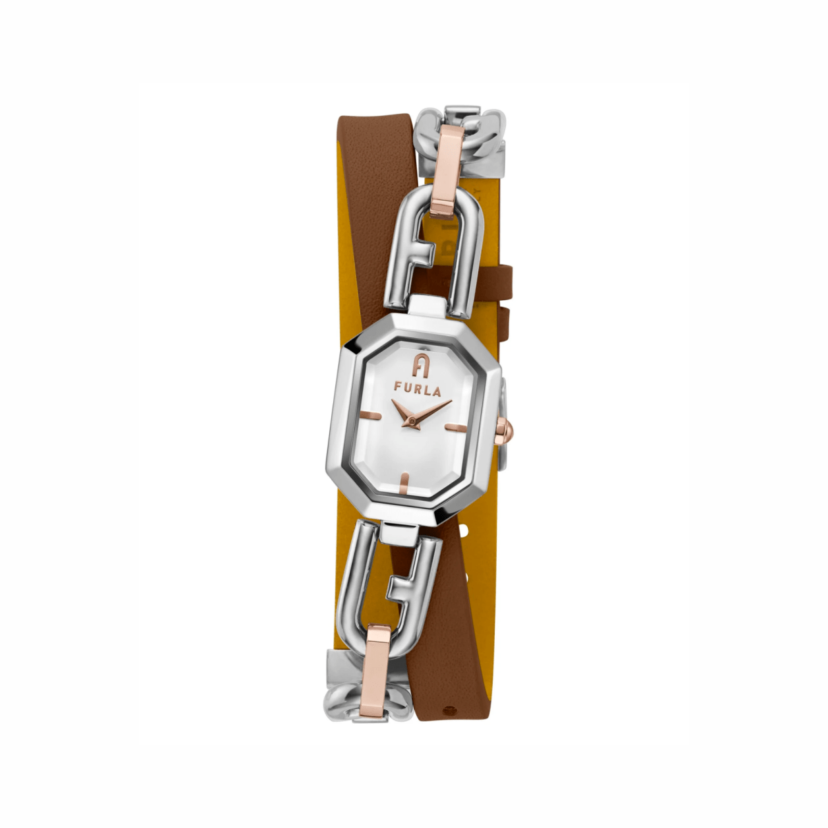 FURLA Octagonal Women's Watch WW00044006L5 - WatchMatic