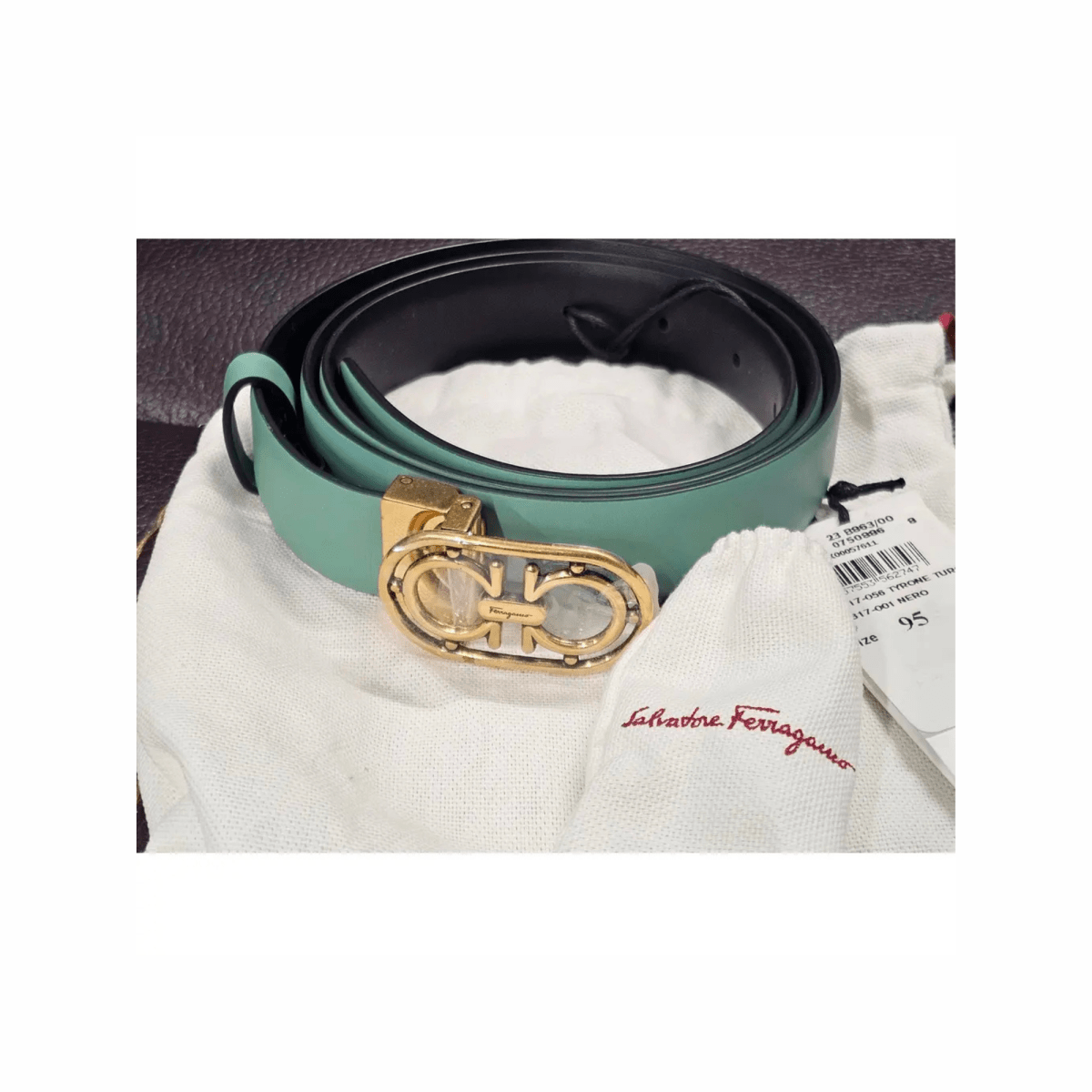 Gancini Leather Belt - WatchMatic