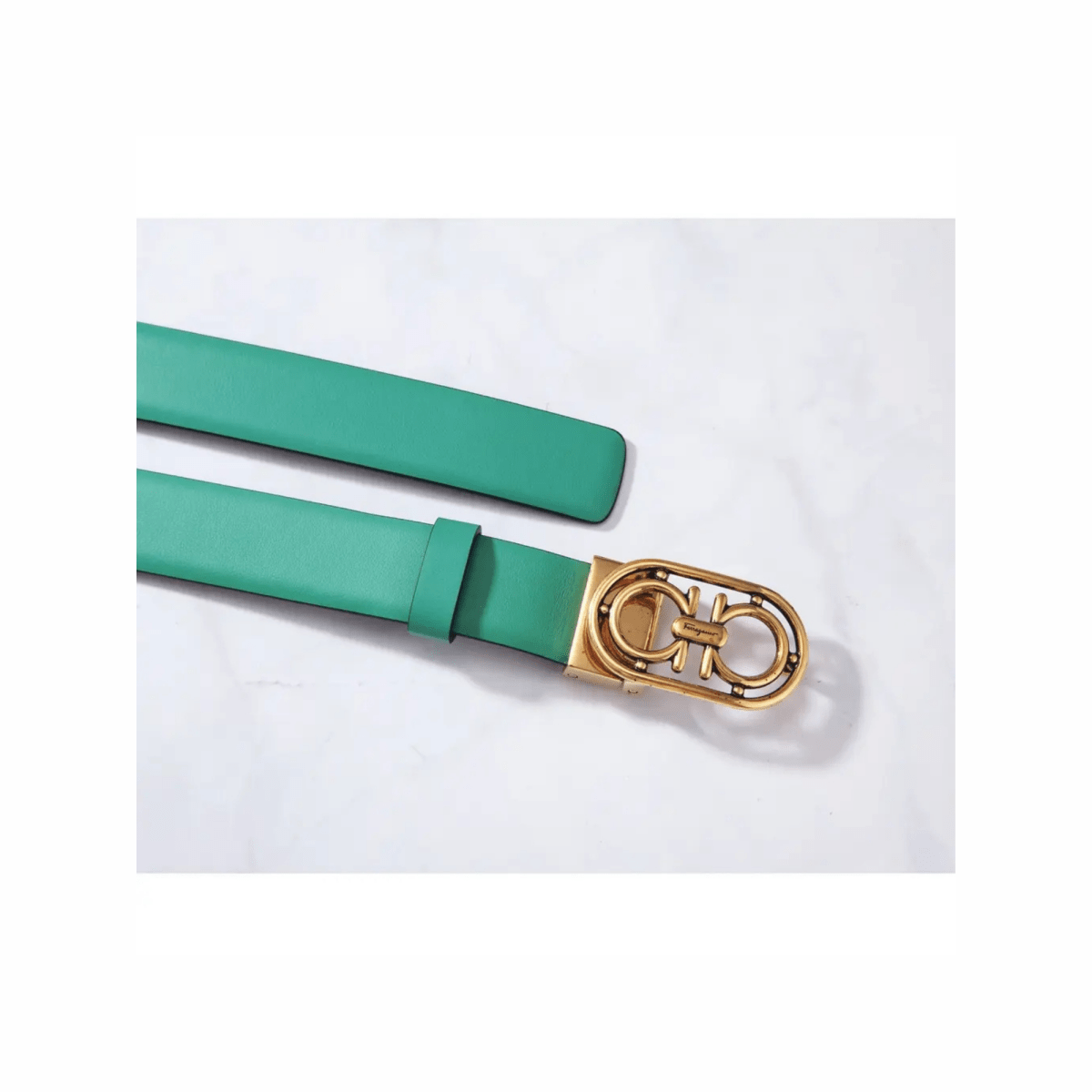 Gancini Leather Belt - WatchMatic