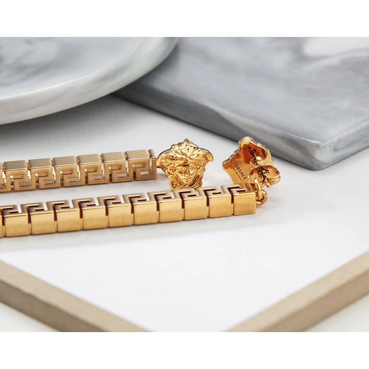 Gold Metal Earrings - WatchMatic