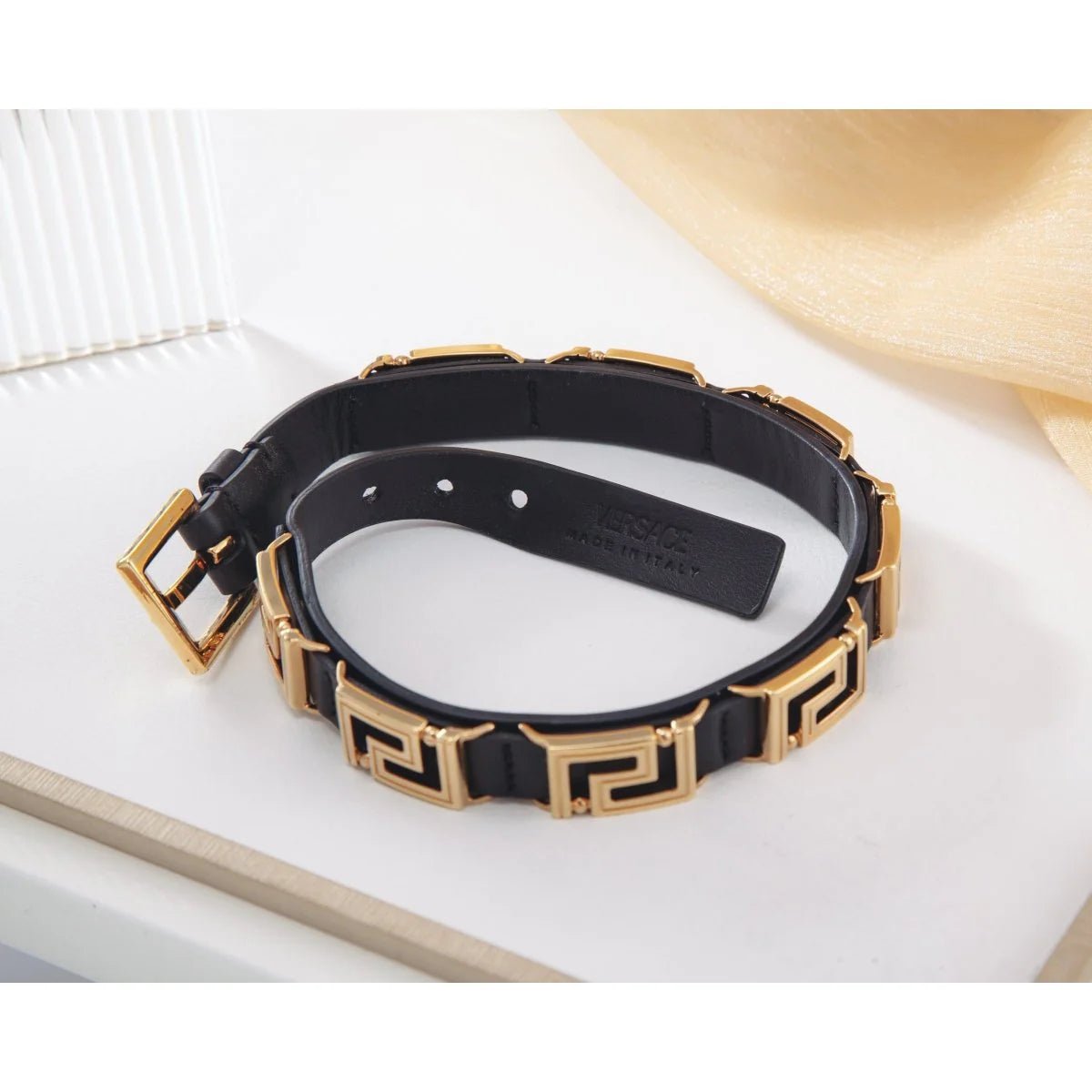 Greek Leather Choker - WatchMatic