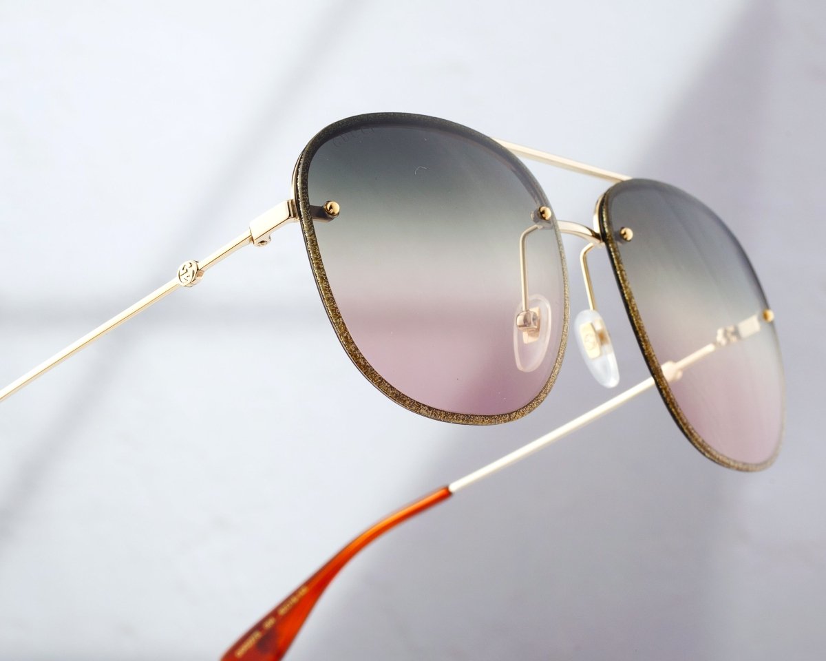 GUCCI Aviator Men's Sunglasses GG0227S - 004 - WatchMatic