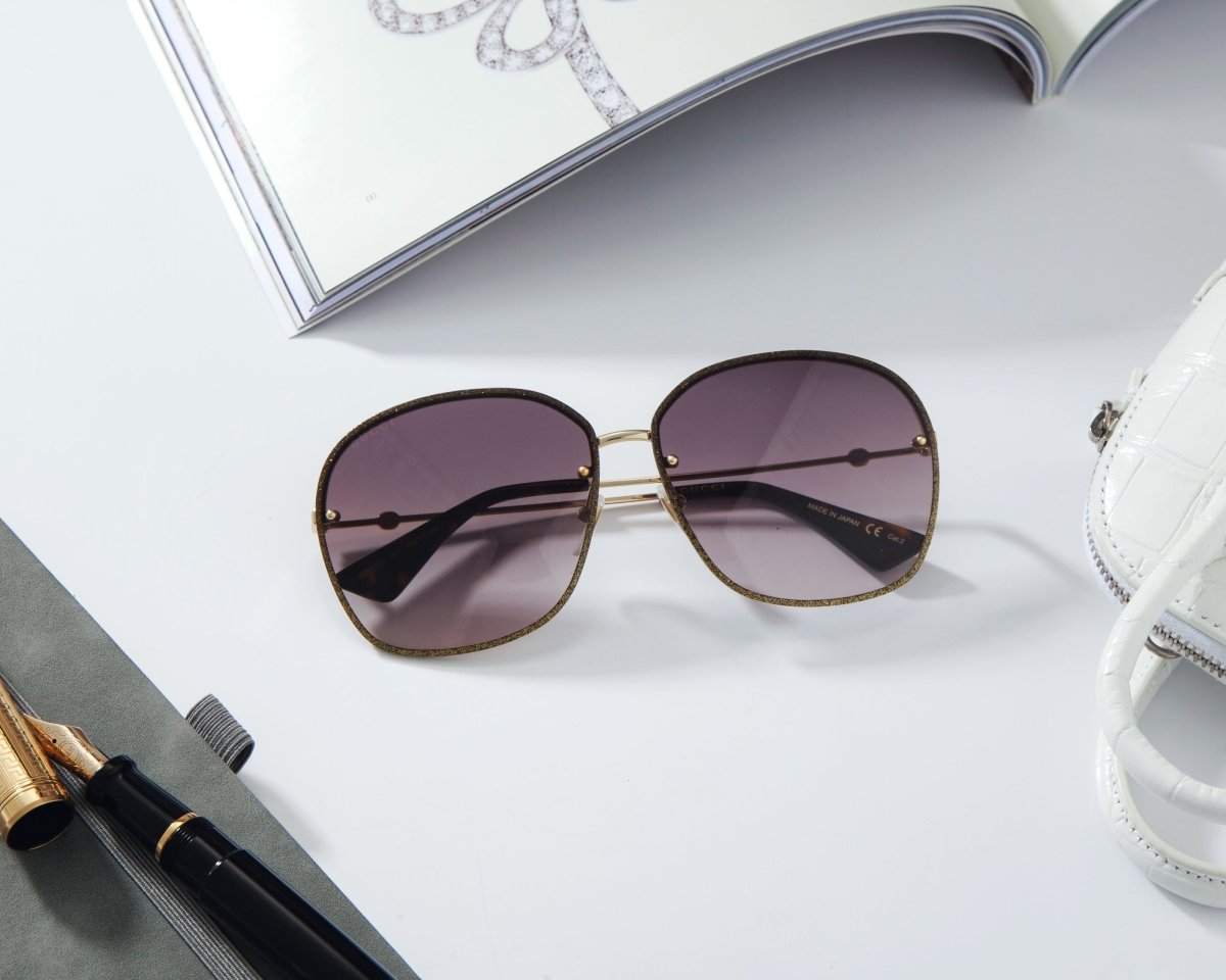 GUCCI Aviator Men's Sunglasses GG0228S - 003 - WatchMatic