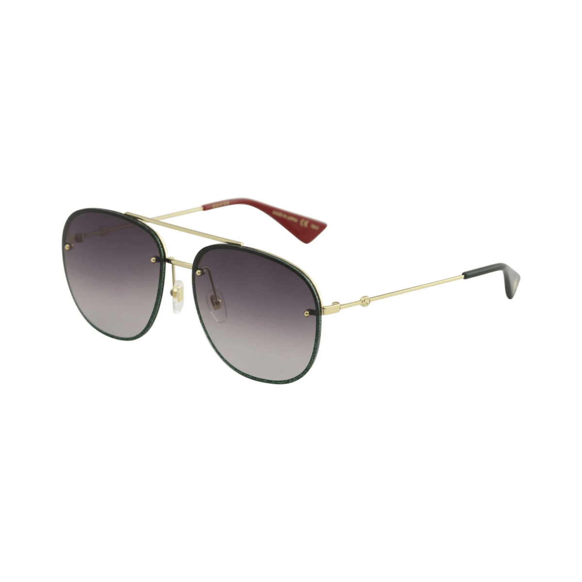 GUCCI Luxury Aviator Men's Sunglasses GG0227S - 001 - WatchMatic