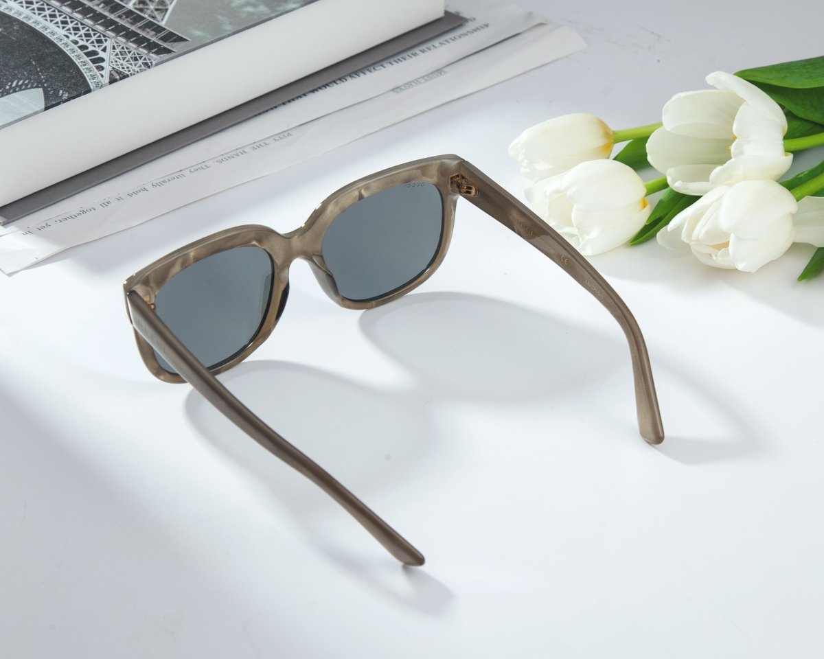 GUCCI Unisex Retro Matte Beige Sunglasses GG0361S - 30002949007 - WatchMatic