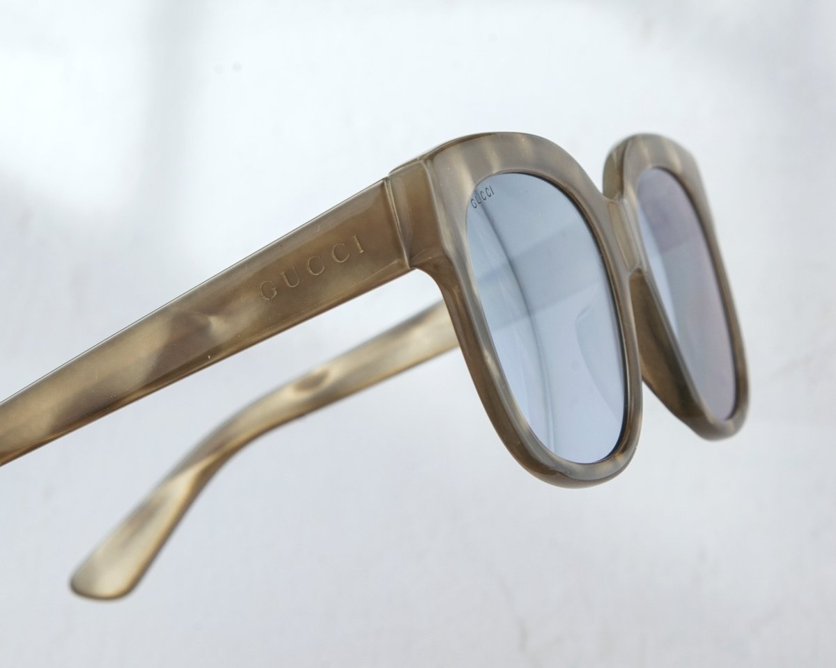 GUCCI Unisex Retro Matte Beige Sunglasses GG0361S - 30002949007 - WatchMatic