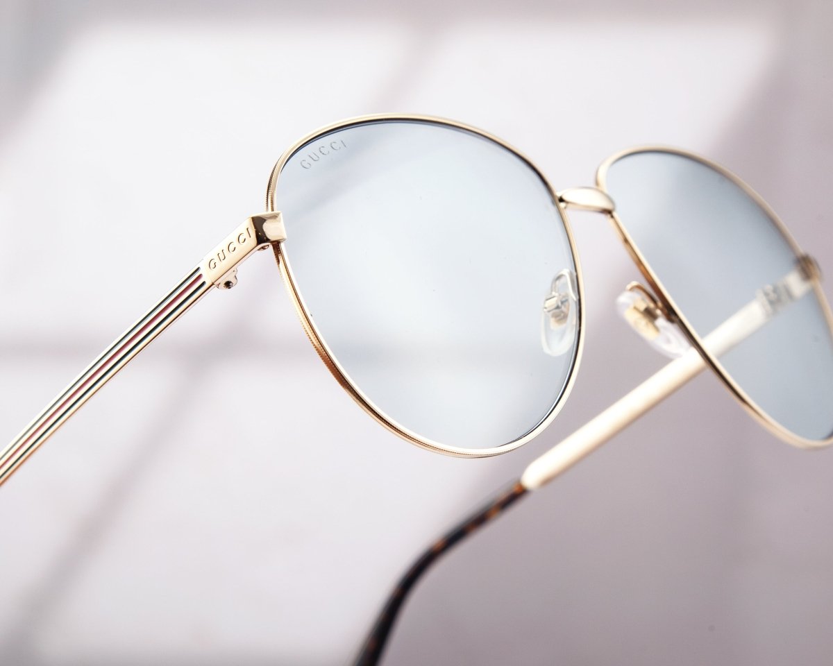 GUCCI Women's Aviator Optical Glasses GG0138S - 30001544004 - WatchMatic