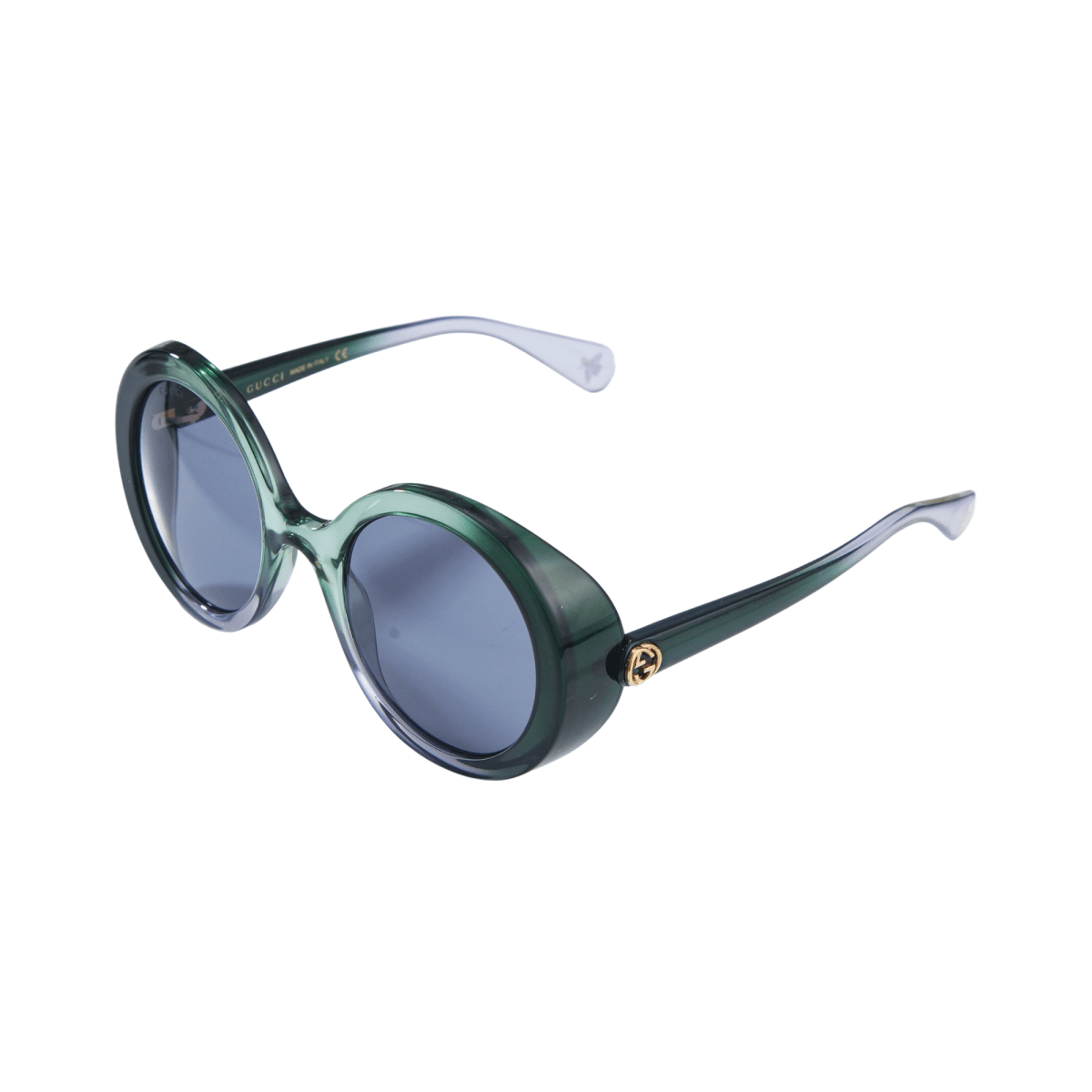 GUCCI Women's Black Oval Sunglasses GG0367S - 30006034006 - WatchMatic