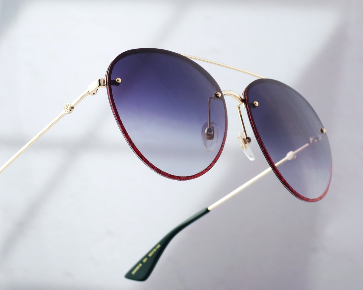 GUCCI Women's Butterfly Sunglasses GG0351S - 001 - WatchMatic