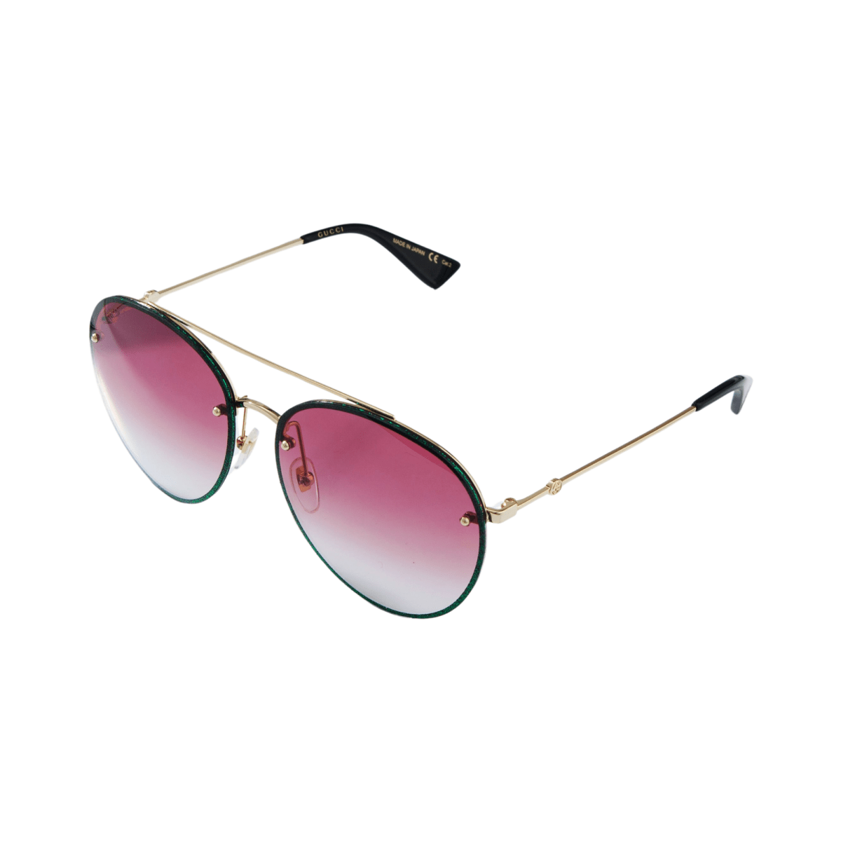 GUCCI Women's Gradient Butterfly Sunglasses GG0351S - 004 - WatchMatic